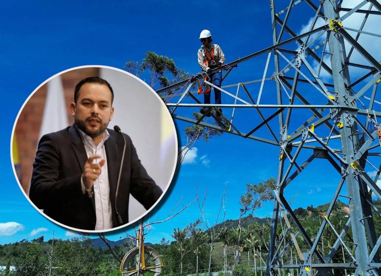El Ministro de Minas y Energía, Edwin Palma, pidió investigar el comportamiento del mercado eléctrico. Foto: Manuel Saldarriaga Quintero