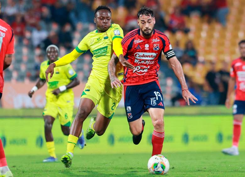 Francisco Fydriszewski es una de las figuras del Medellín. En el Apertura de este año no ha tenido su mejor rendimiento. FOTO manuel saldarriaga