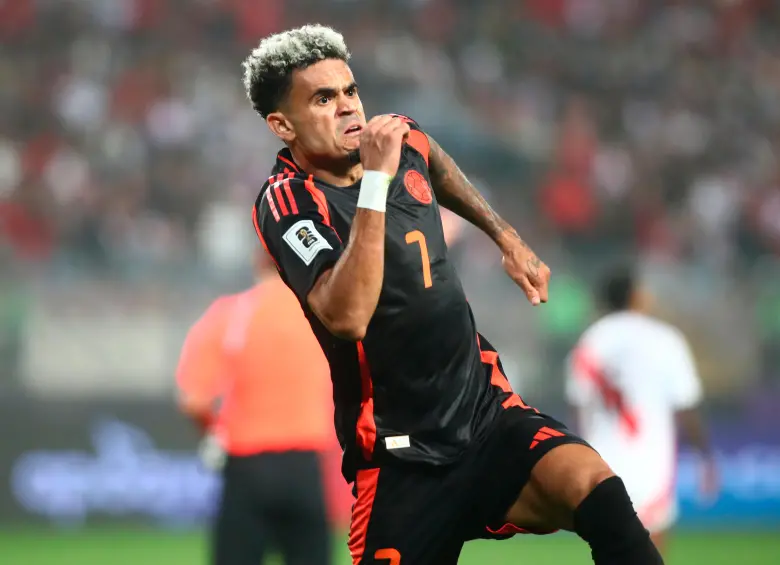 Colombia, seguramente con la presencia de Luis Díaz, disputará un amistoso con Perú en octubre. FOTO GETTY