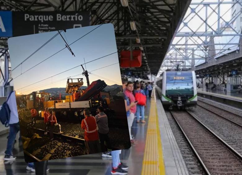 Metro de Medellín opera de manera parcial en la mañana de este miércoles; solo funciona entre Niquía-Caribe y Poblado-La Estrella
