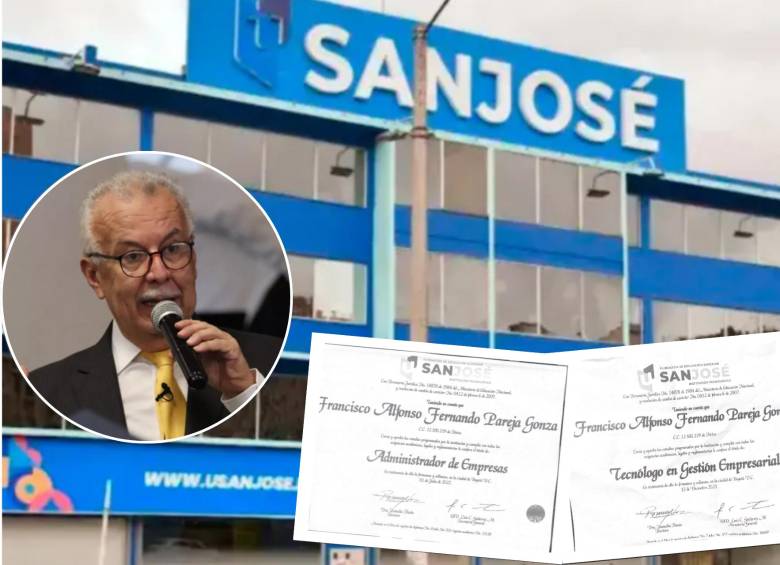 Las investigaciones señalan que Francisco Pareja no presentó las pruebas de Estado Saber TyT ni Saber Pro. Foto: Colprensa/redes sociales/ cortesía