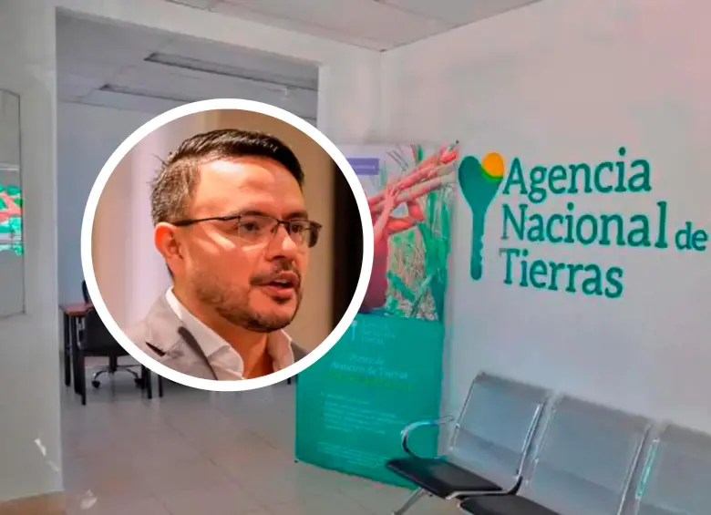 El caso reaviva críticas sobre el manejo contractual de la entidad, hoy al frente de Felipe Harman, y posibles irregularidades en la ejecución de recursos públicos. FOTO: AGENCIA NACIONAL DE TIERRAS