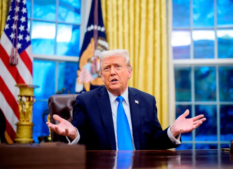 Donald Trump está en su segundo periodo de gobierno en Estados Unidos. FOTO: GETTY.