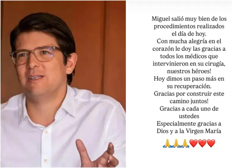 Las autoridades siguen investigando el atentado contra el político ocurrido el pasado 7 de junio. FOTO: Tomada de redes sociales y Colprensa