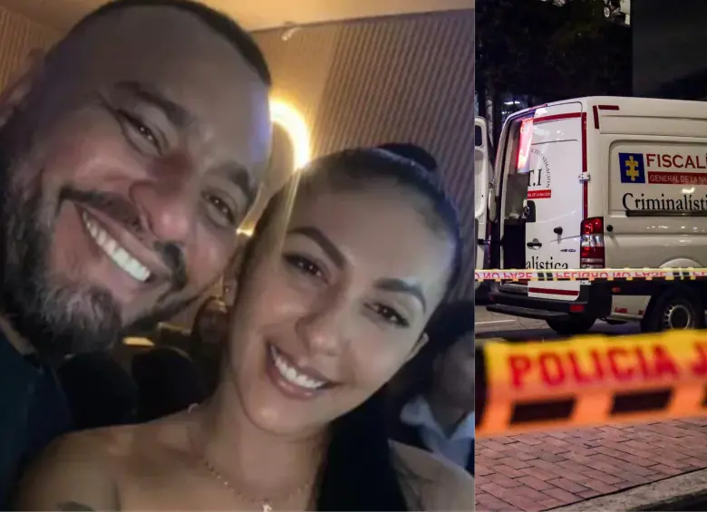 Anderson Rocha Núñez, esposa, Geraldine García y una menor de 12 años fueron asesinadas en Río de Oro, Cesar. FOTO: redes sociales y Colprensa