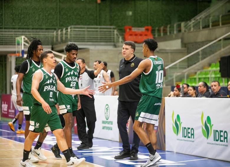 Paisas ajustó su triunfo 18 en la temporada y es el primer finalista de la Liga Profesional de baloncesto en Colombia. FOTO Esneyder Gutiérrez 