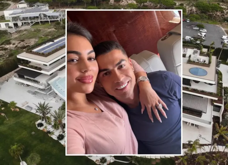 A pesar de las comodidades y la millonaria inversión realizada por el futbolista portugués, la familia decidió desprenderse del inmueble y ponerlo en venta. FOTO: Cortesía Daily Mirror y redes sociales @georginagio