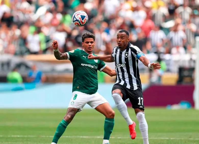 Richard Ríos, figura del Palmeiras en el Mundial de Clubes. FOTO FIFA