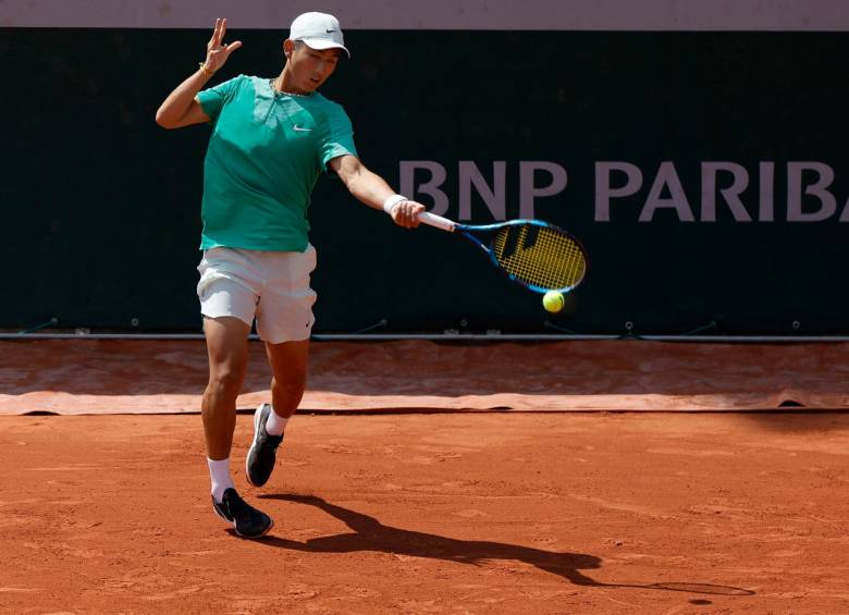 El peruano Juan Pablo Varillas actualmente es puesto 94 en el ranquin ATP. FOTO AFP