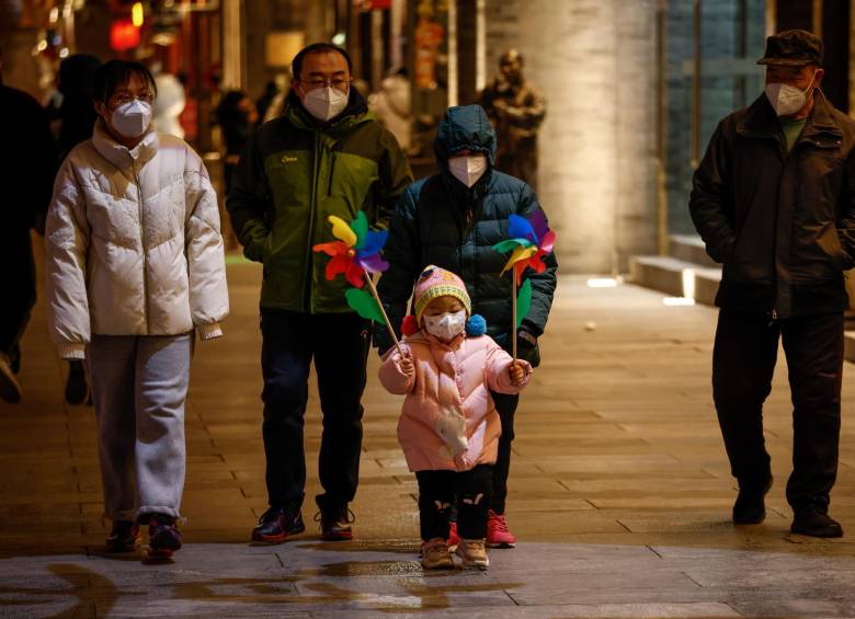 La semana anterior se celebró el Año Nuevo Lunar en China, situación que al parecer aumentó los contagios. Foto: EFE