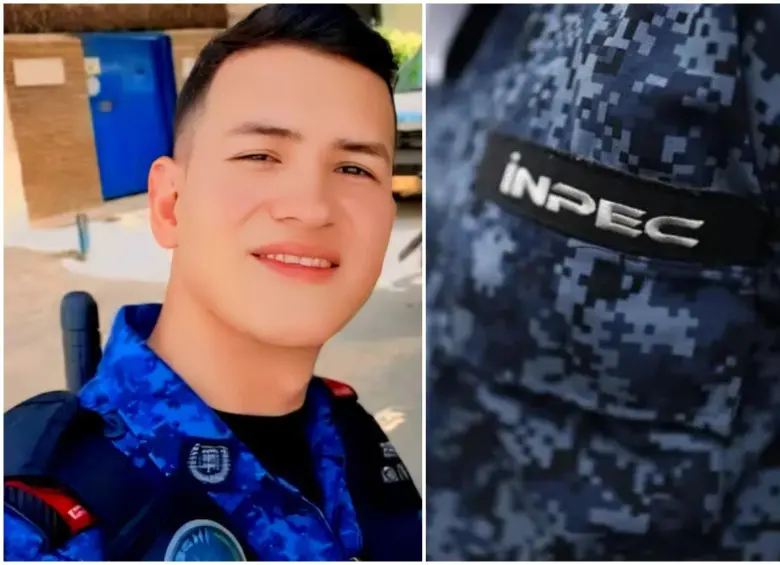 Giovanni Mauricio Durán Quintero, se desempeñaba como dragoneante del Instituto Nacional Penitenciario y Carcelario (Inpec). FOTO: Tomada de redes sociales y Colprensa