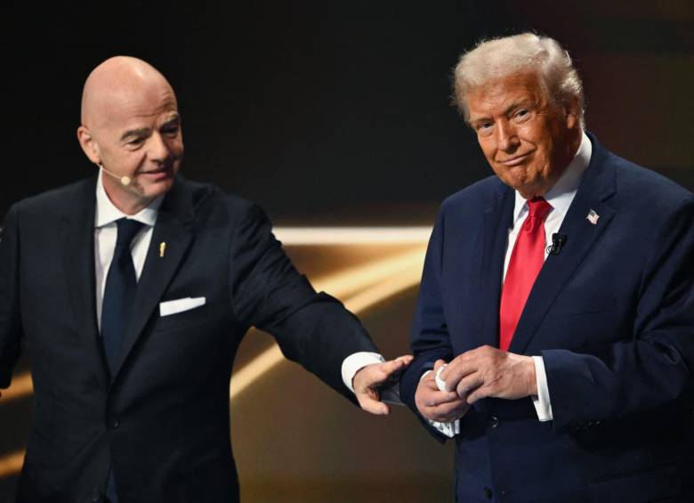 La Casa Blanca confirmó que Donald Trump asistirá a la final del Mundial 2026 y participará en la ceremonia de premiación del equipo campeón. FOTO: AFP.