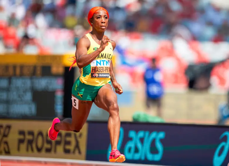 La atleta jamaiquina Shelly-Ann Frayser-Pryce es una de las más laureadas de la historia del atletismo con ocho medallas en los Juegos Olímpicos. También consiguió diez títulos mundiales. Cinco en 100 metros. FOTO GETTY 