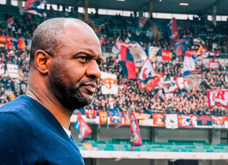 Patrick Vieira en su paso por Genoa. FOTO: Instagram officialpatrickvieira