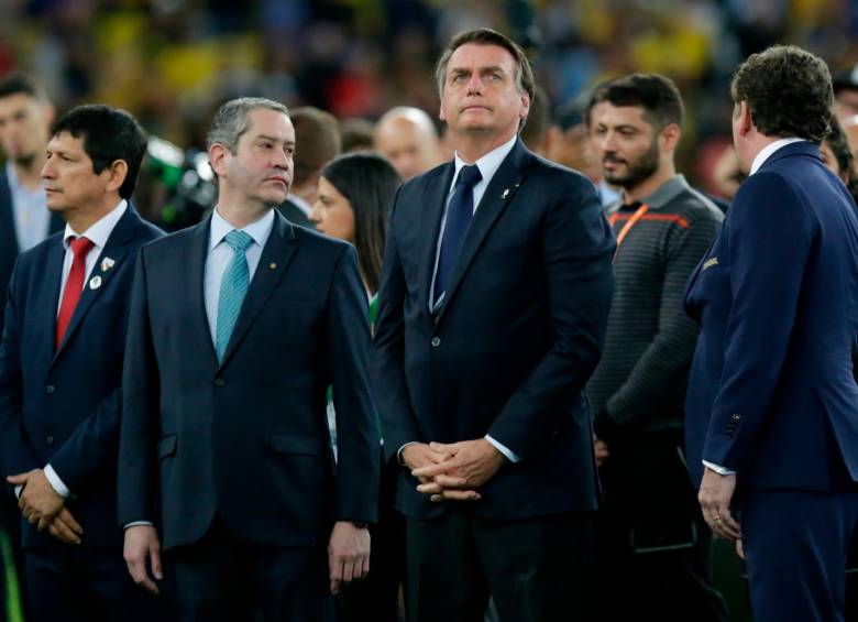 Jair Bolsonaro, político de línea derechista, salió de Brasil y se encuentra en EE.UU. FOTO: ARCHIVO.