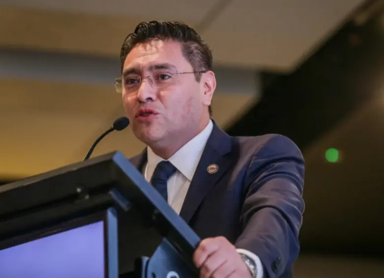El presidente del Consejo Nacional Electoral, Cristian Quiroz, pidió tranquilidad en esta fase del escrutinio. Foto: Colprensa