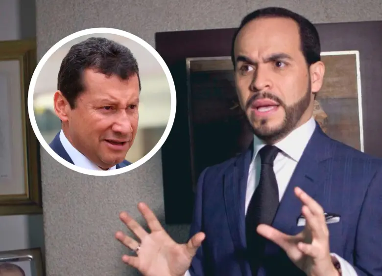 Lombana (destacado en el círculo) señaló que para llegar a la Presidencia “se requieren calidades de estadista, de hombre, de jerarquía que conozca del Estado”. FOTOS: Colprensa