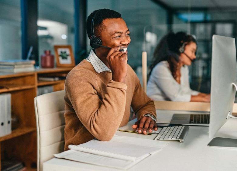 Job&Talent tiene más de 1.100 vacantes disponibles en Colombia, con énfasis en el sector de servicio al cliente y logística. FOTO: Getty