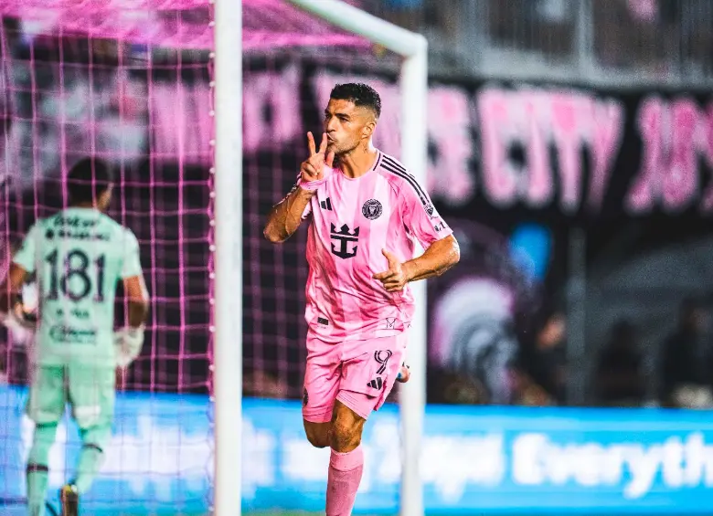 El goleador uruguaro Luis Suárez es otra de las estrellas del Inter de Miami. FOTO Cortesía