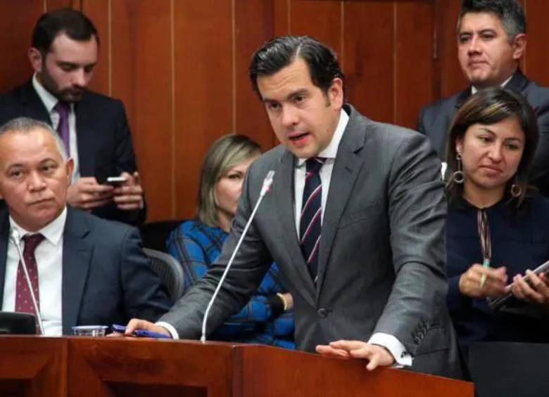 El ministro del Interior, Rodrigo Lara Restrepo. FOTO: Colprensa