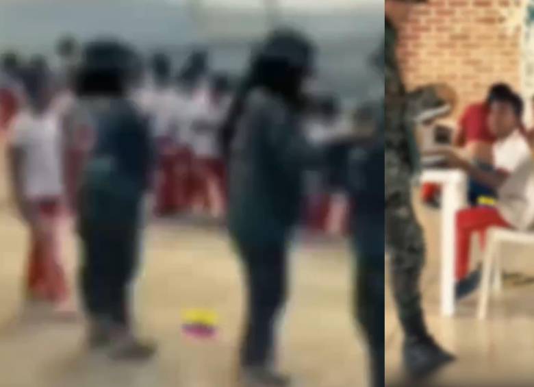 Los hechos ocurrieron en zona del Naya, corredor montañoso entre Cauca y Valle del Cauca. Foto: captura de video