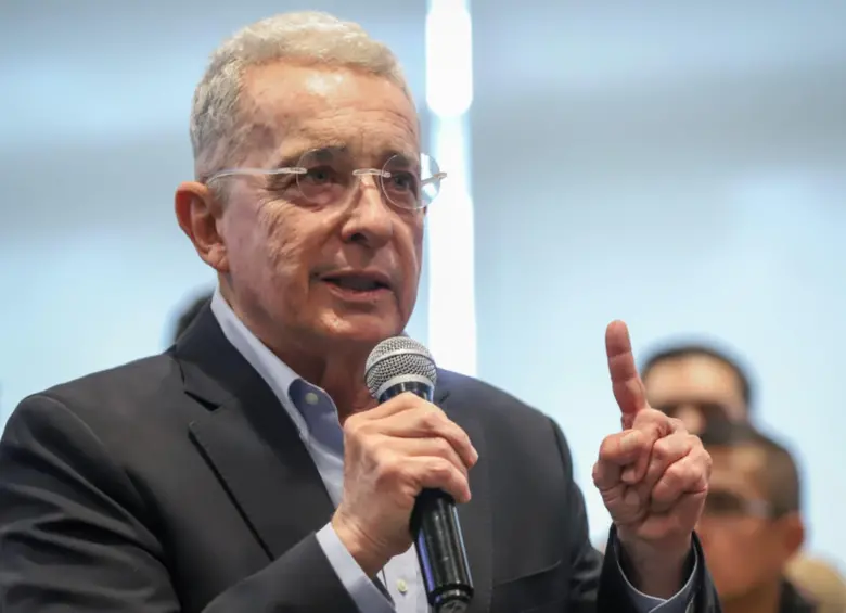 Expresidente Álvaro Uribe. Foto: Colprensa