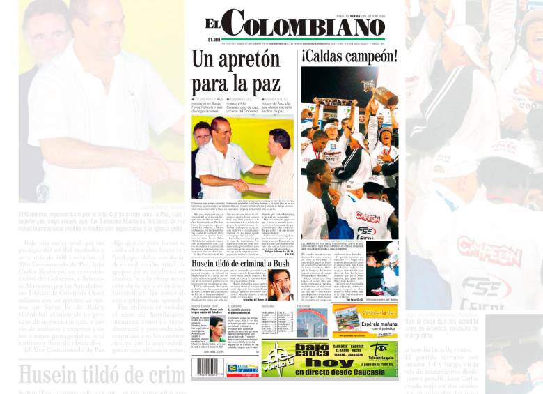 Un día como hoy 2 de julio
