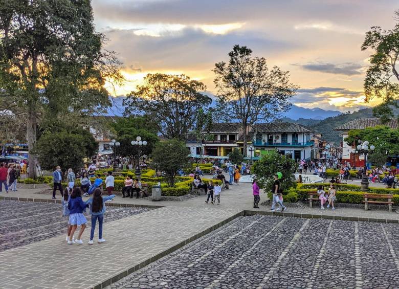 Jardín, en Antioquia. Foto: cortesía @jardinantioquia