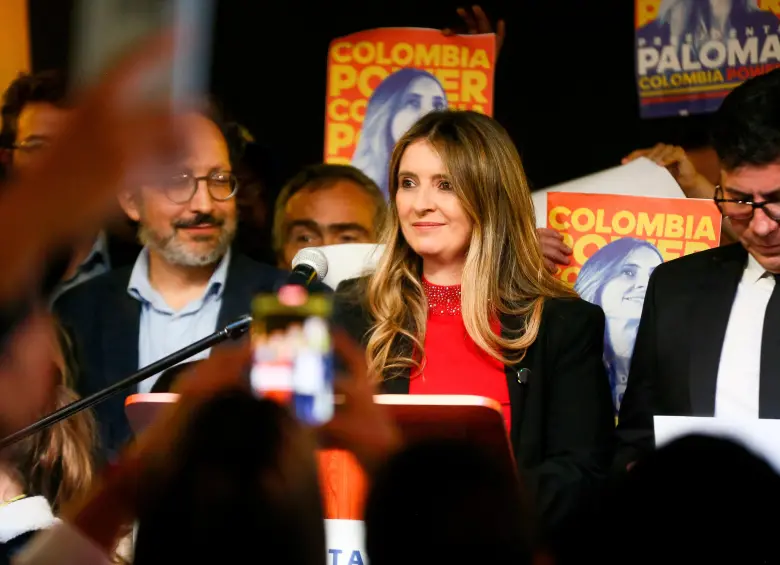 La senadora Paloma Valencia lanzó su precandidatura presidencial el 27 de agosto. FOTO: Colprensa