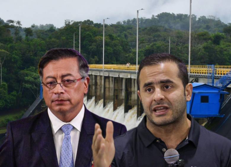 El gobernador de Córdoba aclaró que el Gobierno Nacional es quien ha manejado la hidroeléctrica Urrá los últimos cuatro años. En la imagen Gustavo Petro y Erasmo Zuleta. Fotos: Urrá, Colprensa y @ErasmoZB