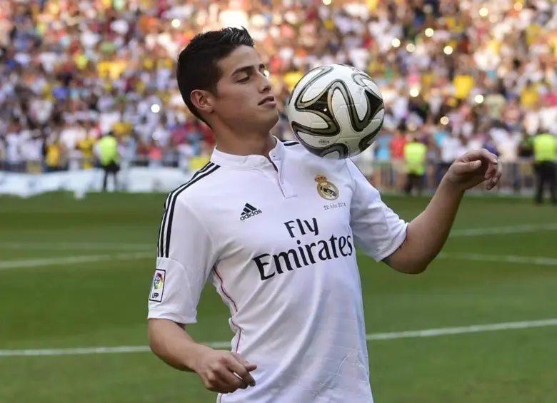 James Rodríguez es el volante más determinante en la historia del Real Madrid, según un estudio de dos investigadores en España. FOTO: Uefa.com