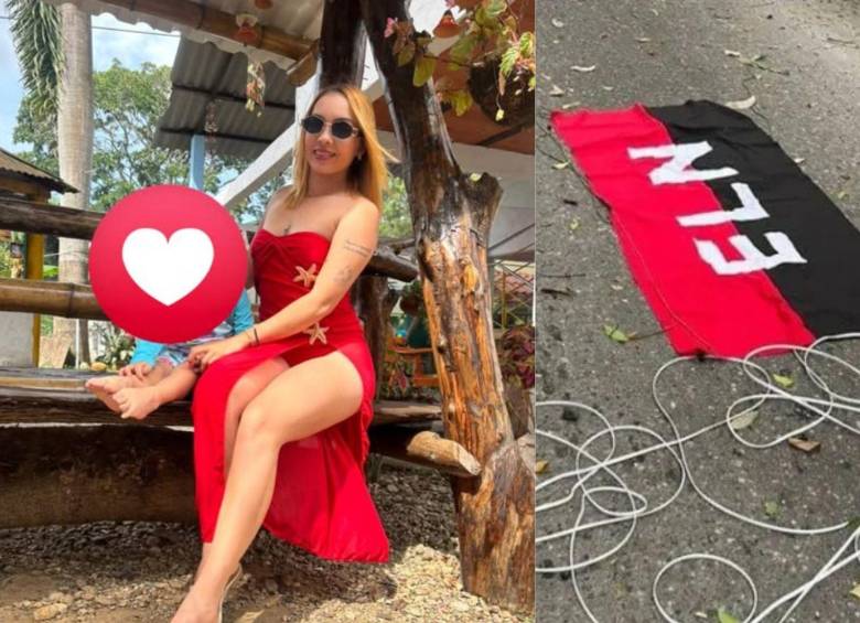 Anyi Jácome desapareció desde el 17 de agosto. Tras un mes del hecho, el ELN confirmó que la joven de 27 años es una de las secuestradas junto a tres patrulleros de la Dijín. FOTOS: Redes sociales y Colprensa