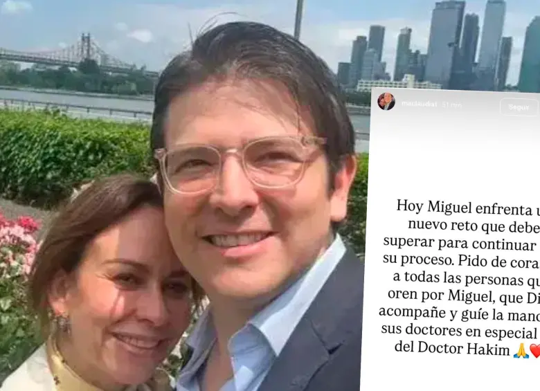 Con esperanza, Tarazona destacó el trabajo del equipo médico y el reto que supone esta nueva etapa. FOTO: CORTESÍA