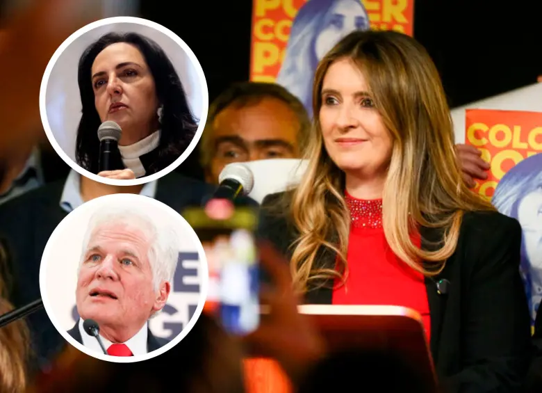 Para la elección de Valencia el Centro Democrático contrató a CADEM para una encuesta nacional web y a Panel Ciudadano, que consultó a 5.000 militantes. Tanto Cabal como Uribe Londoño pidieron transparencia en el proceso. FOTO: COLPRENSA