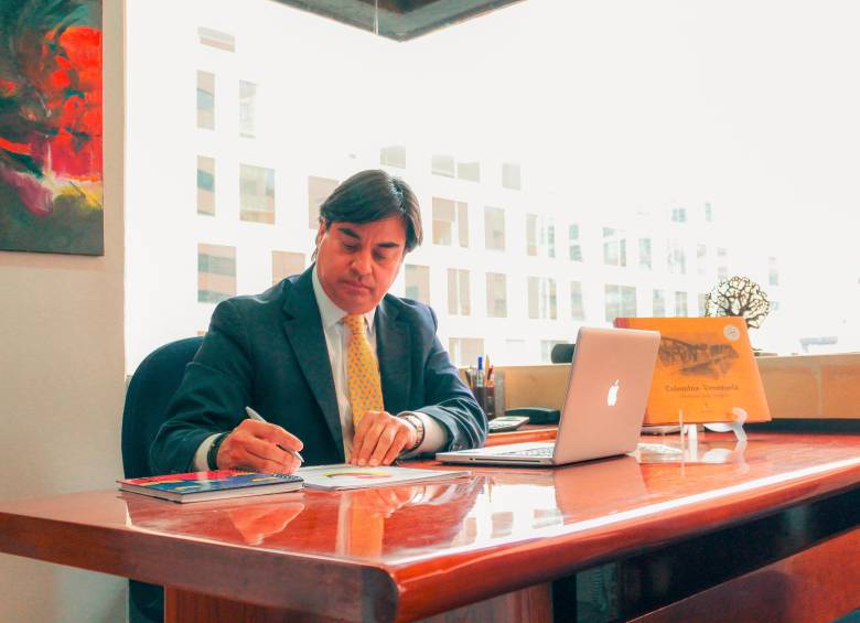 Juan Gabriel Pérez, presidente de la Cámara Colombo Venezolana. FOTO CORTESÍA CCV.