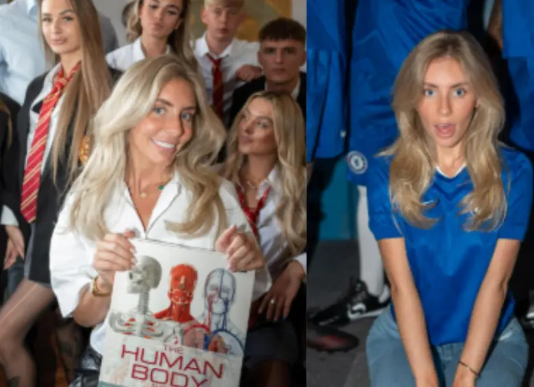 Bonnie Blue fue detenida en Bali por presunta violación de la ley antipornografía. FOTO: Tomada de Instagram, Onlybonnieblue