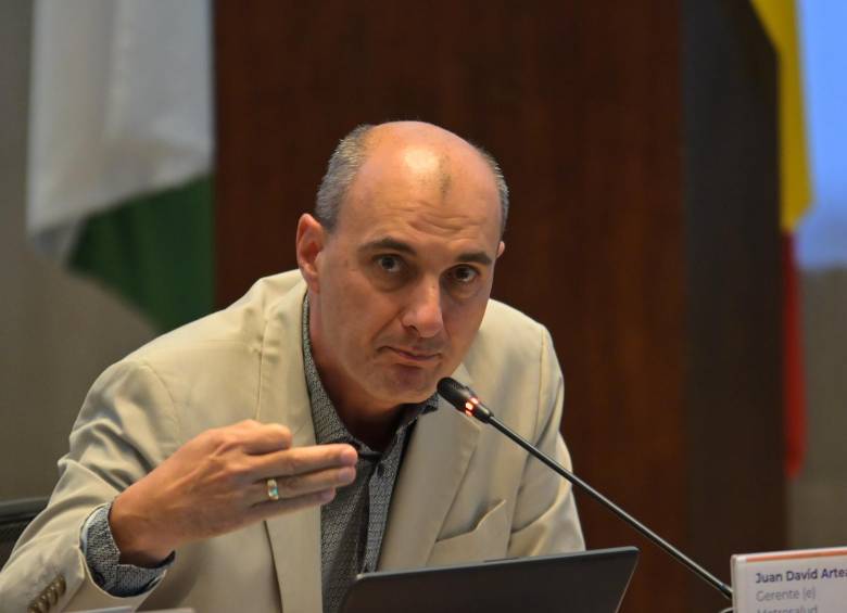 Juan David Arteaga, nuevo gerente del Hospital General de Medellín. FOTO: Cortesía Concejo de Medellín
