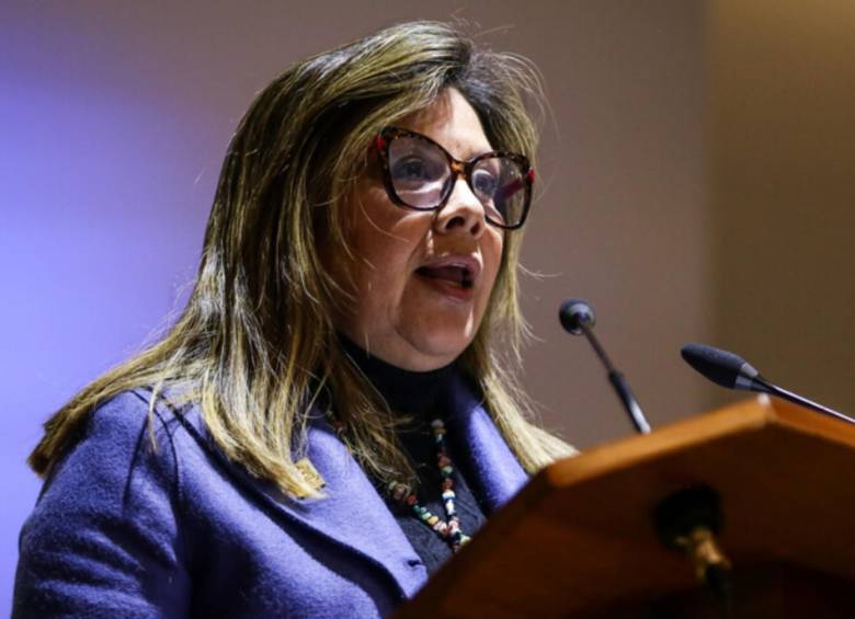 Las declaraciones se dieron en medio del evento de rendición de cuentas del 2025-2026 de la Fiscalía General de la Nación. Foto: Colprensa.