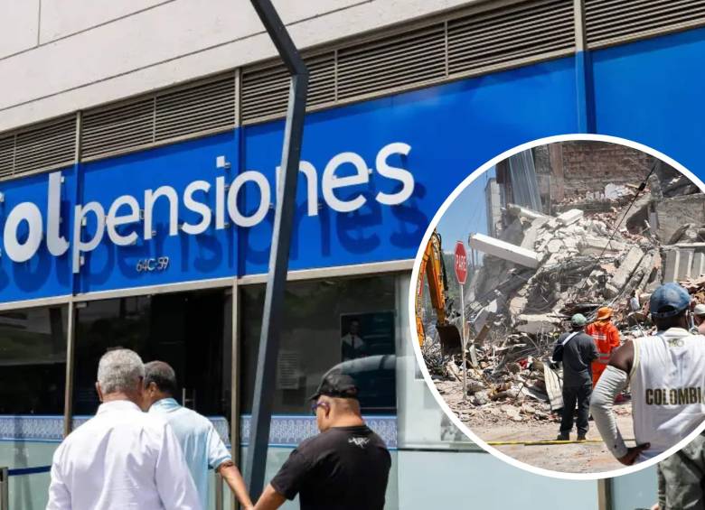 Colpensiones mantiene cerradas 15 oficinas en nueve ciudades mientras avanzan las evaluaciones de infraestructura tras el terremoto del 10 de agosto. Foto: El Colombiano / AFP