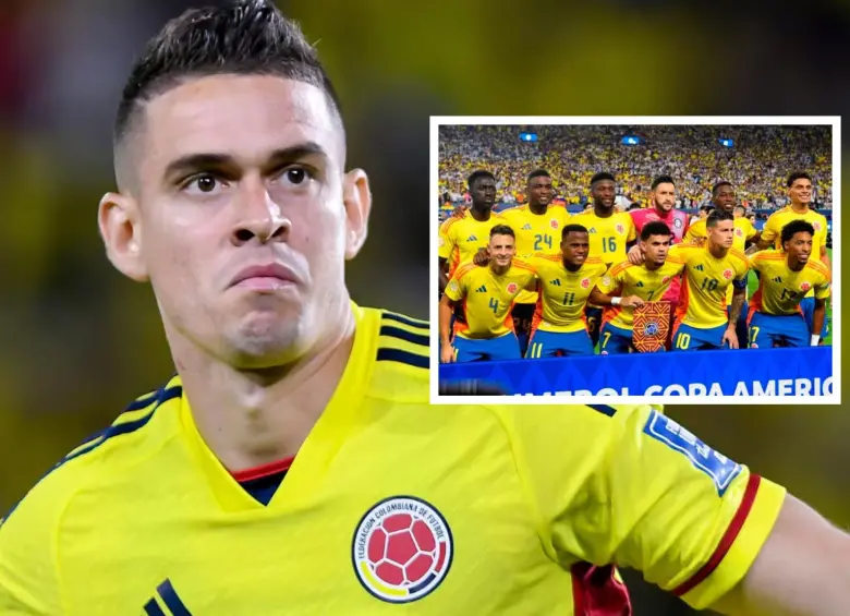 Rafael Santos Borré, la ausencia más comentada en la convocatoria final de la Selección Colombia para el Mundial 2026, asimiló el golpe de quedar al margen de la cita orbital tras enviar un mensaje. FOTO: AFP y FCF