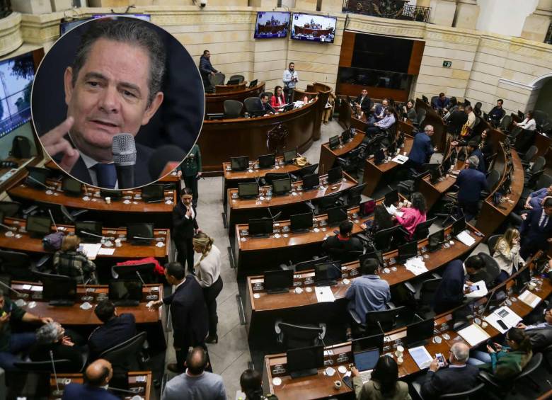 Germán Vargas Lleras habla de los cupos indicativos en el Congreso. Foto: Colprensa