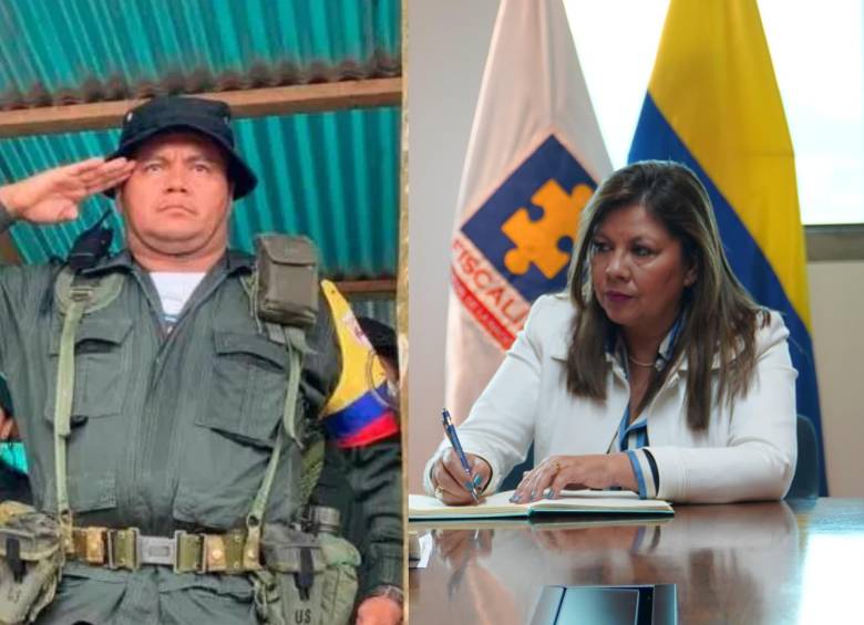 Alexander Díaz Mendoza, alias Calarcá, jefe de disidencias. Foto: Colprensa y redes sociales