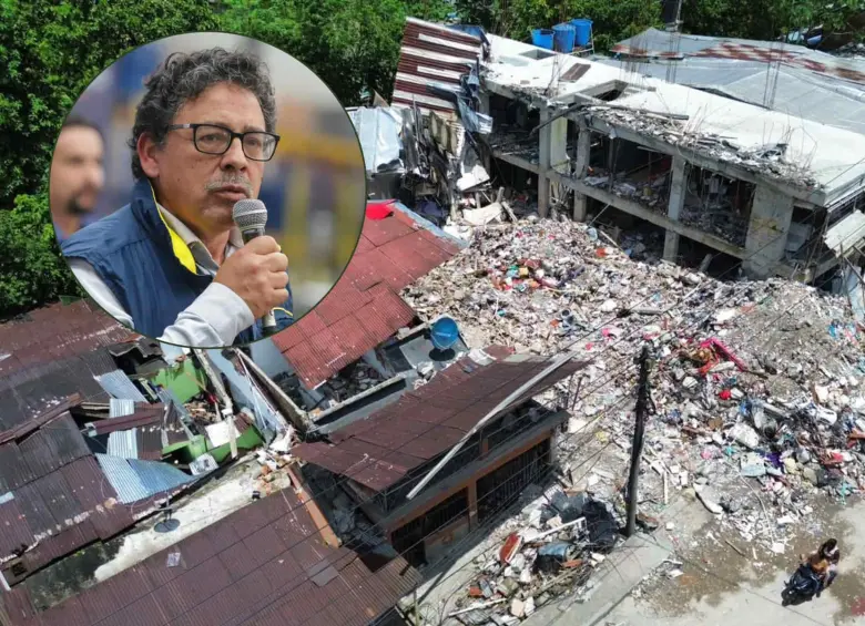 Javier Pava, exdirector de la UNGRD, envió una carta rechazando apoyo internacional. Foto: El Colombiano y Colprensa 
