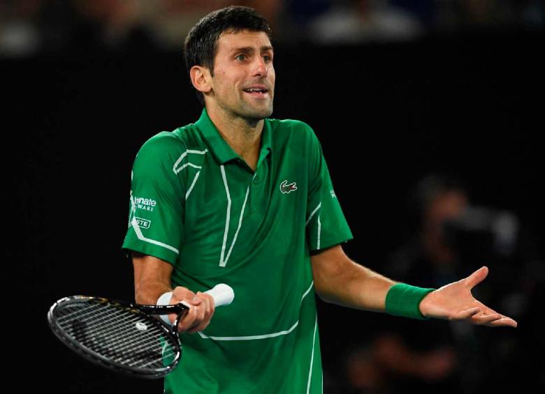 Djokovic atraviesa un descenso en la clasificación mundial tras perder 790 puntos con respecto al escalafón anterior. FOTO AFP
