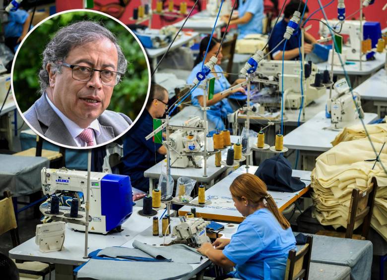 El presidente Gustavo Petro destacó que la confección nacional es de alta calidad y que, al aliviar sus cargas financieras, el país podría generar más riqueza y valor agregado. Camilo Suárez