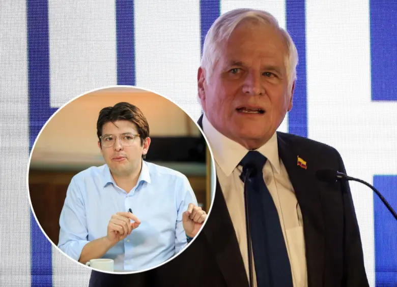 Miguel Uribe Londoño sostiene que asesinaron a su hijo, Miguel Uribe Turbay, porque iba a ser el próximo presidente. FOTOS: Colprensa y Andrés Camilo Suárez