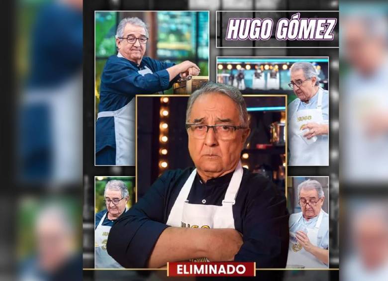 Hugo Gómez, veterano actor colombiano de 78 años, se despidió de MasterChef Celebrity 2026 con un emotivo mensaje a sus compañeros tras ser el primer participante eliminado de la edición 2026 del reality del Canal RCN. FOTO Instagram @canalrcn