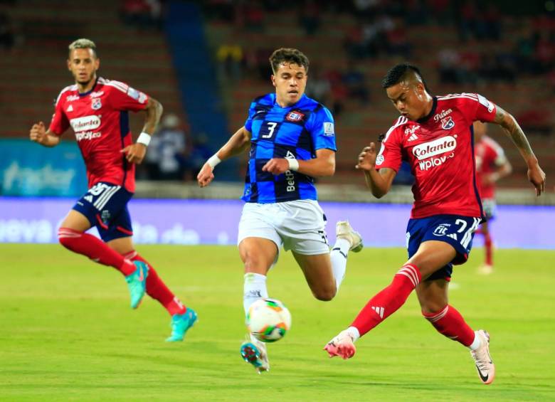 DIM venció 1-0 a Boyacá Chicó en el estadio Atanasio Girardot. FOTO: CAMILO SUÁREZ 