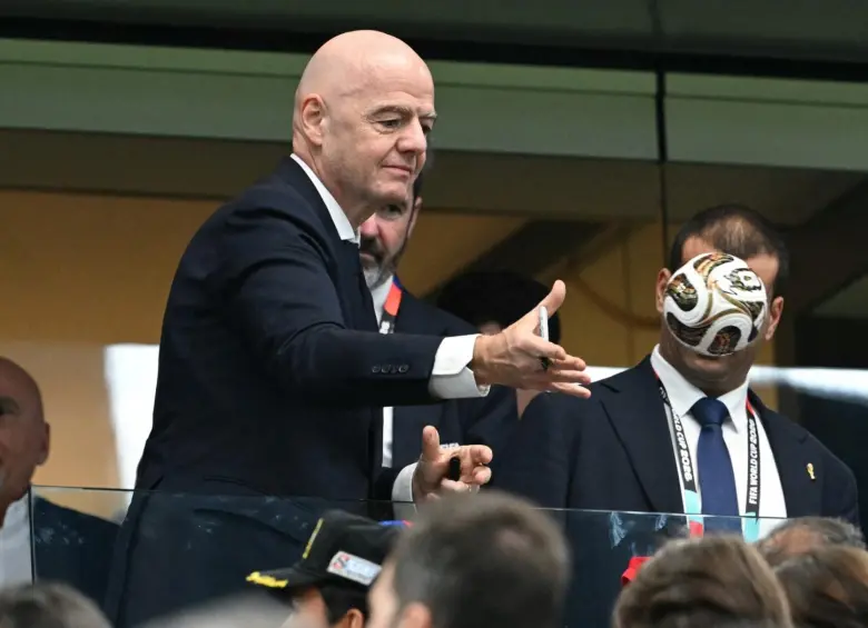 El presidente de la Fifa, Gianni Infantino. FOTO: Getty