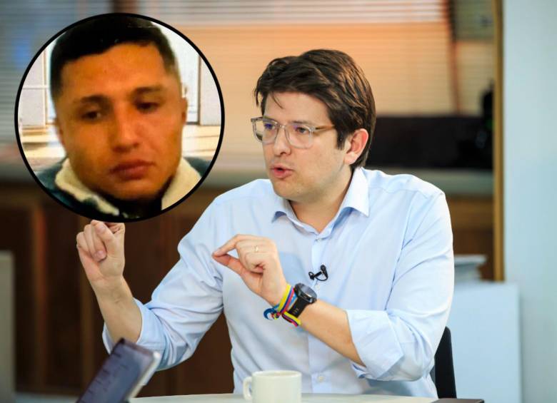 Cristian González hace parte de un grupo de 10 presuntos involucrados en el atentado contra el senador y precandidato presidencial Miguel Uribe Turbay. Fotos: EL COLOMBIANO y captura video